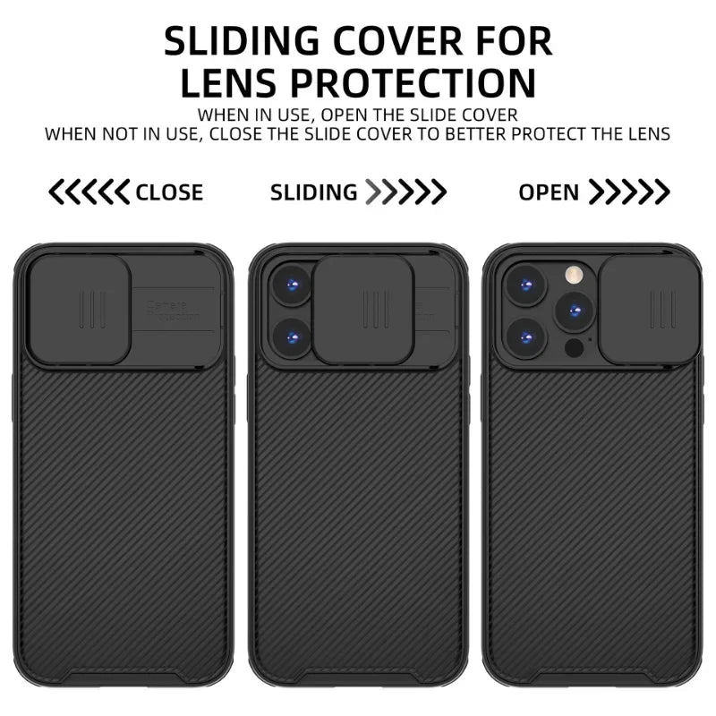 Magnetic Case For iPhone 16 16e 15 14 13 12 11 Pro Max Push window protection lens Cover